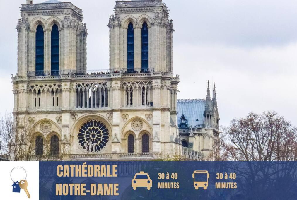 شقة 9 Min From Chateau De Vincennes - Paris & Disney سا موريس المظهر الخارجي الصورة